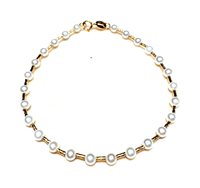 Bracelet Coscia Perle Femme Le Lune in Or jaune Perla LLBR2154.1